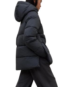 Veste matelassée Ecoalf Fuji grise pour femme