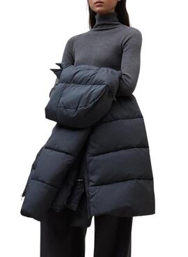 Veste matelassée Ecoalf Fuji grise pour femme