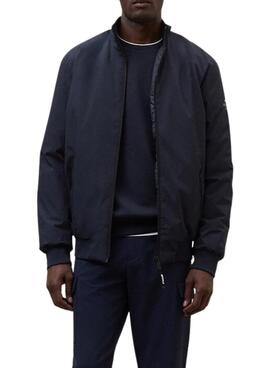 Veste bomber Ecoalf Jaime bleu marine pour homme