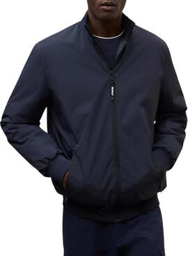 Veste bomber Ecoalf Jaime bleu marine pour homme