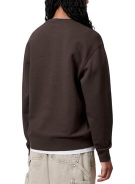 Sweat à capuche Carhartt Script marron pour femme