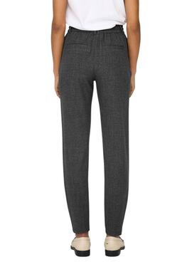Pantalon Only Poptrash gris foncé pour femme.