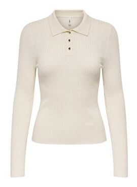 Maillot Only Mila beige pour femme 