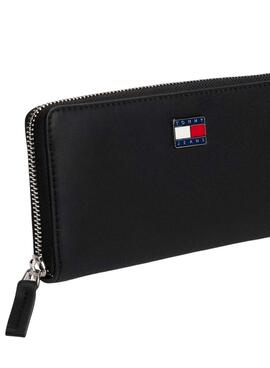Portefeuille Tommy Jeans Cool noir pour femme