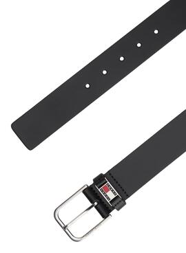 Ceinture Tommy Jeans Scanton noire pour homme