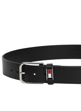 Ceinture Tommy Jeans Scanton noire pour homme