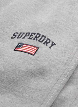 Jogger Superdry Athletic gris pour femme