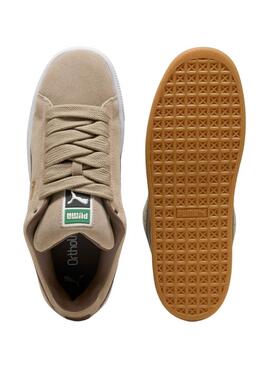 Chaussures Puma Suede XL beige pour homme