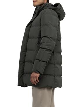 Manteau matelassé El Ganso vert pour homme