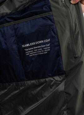 Manteau matelassé El Ganso vert pour homme