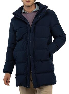 Manteau matelassé El Ganso bleu marine pour homme