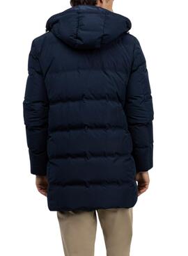 Manteau matelassé El Ganso bleu marine pour homme