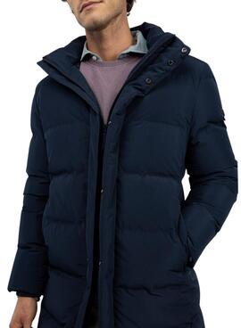 Manteau matelassé El Ganso bleu marine pour homme