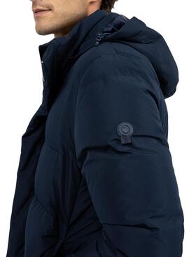Manteau matelassé El Ganso bleu marine pour homme