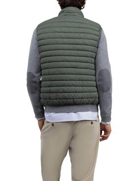 Gilet matelassé vert El Ganso pour homme
