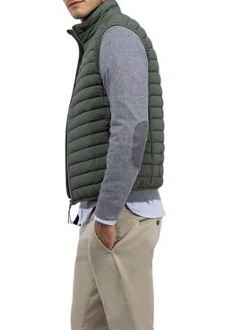 Gilet matelassé vert El Ganso pour homme