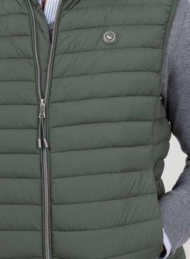 Gilet matelassé vert El Ganso pour homme