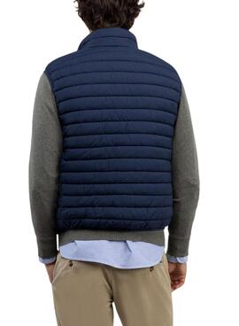 Veste matelassée bleu marine El Ganso pour homme