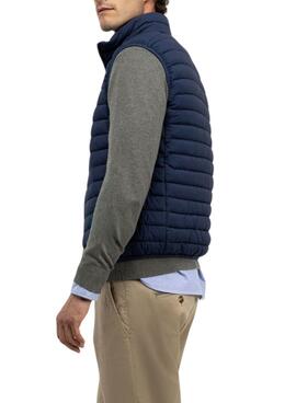 Veste matelassée bleu marine El Ganso pour homme