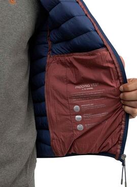 Veste matelassée bleu marine El Ganso pour homme