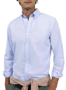 Chemise El Ganso Oxford bleue pour homme