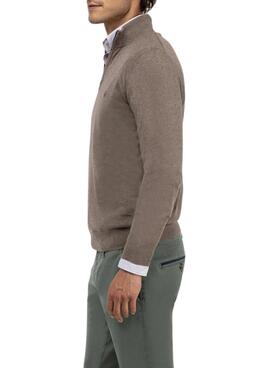 Maillot El Ganso col camionneur taupe pour homme