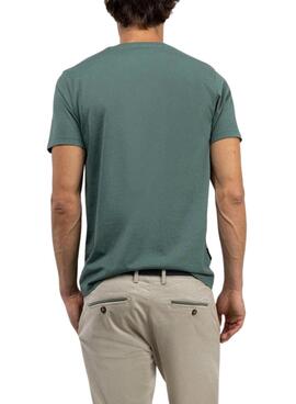 T-shirt El Ganso basique vert pour homme