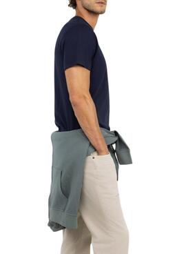 T-shirt El Ganso basique bleue marine pour homme