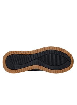 Chaussures Skechers Bobs Squad noir pour homme.