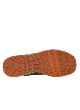 Chaussures Sketchers Uno vertes pour homme