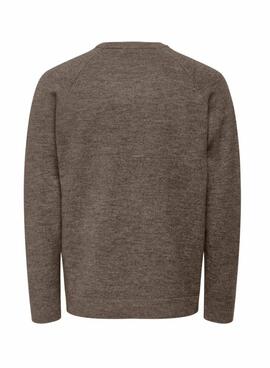 Maillot Only and Sons Thomas régulier marron pour homme