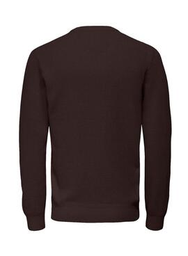 Maillot Only and Sons Kurt marrón regular pour homme