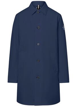 Manteau Ecoalf Hampshire marine pour homme