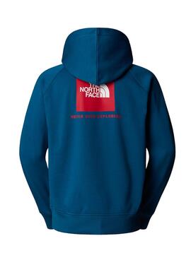 Sweat à capuche The North Face Raglan Box camel pour homme
