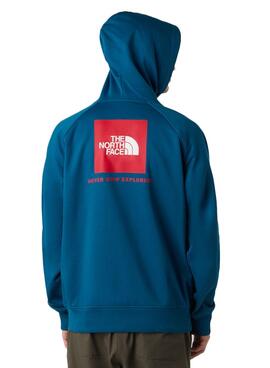 Sweat à capuche The North Face Raglan Box camel pour homme