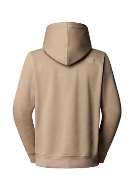 Sweat-shirt The North Face Drew Peak à capuche camel pour homme