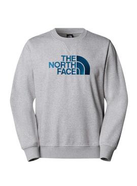 Sweat à capuche The North Face Drew Peak Regular gris pour homme.