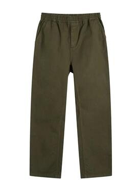 Pantalon Carhartt Flint vert teint en pièce pour homme