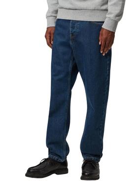 Jean Carhartt Newel bleu foncé pour homme