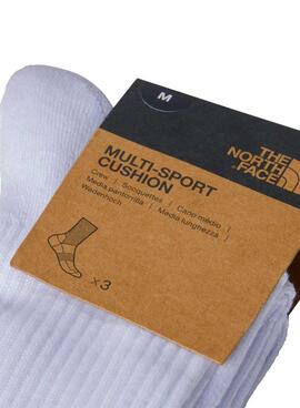 Chaussettes The North Face Multi Crush blancs