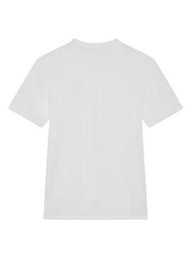 T-shirt Calvin Klein Chest Logo blanc pour homme