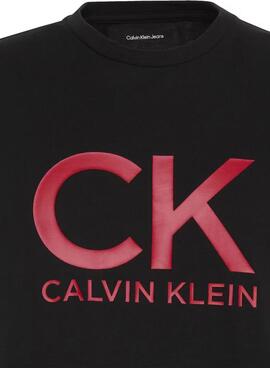 T-shirt Calvin Klein Graphic noir pour homme