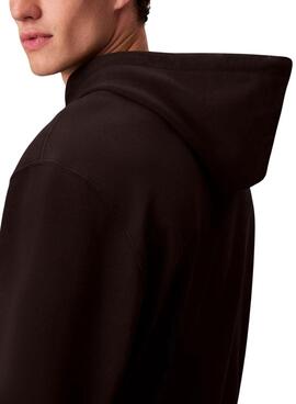 Sweatshirt Calvin Klein CK Redbox noir pour homme