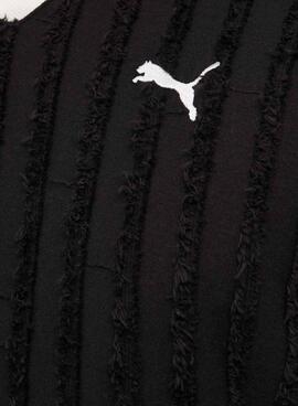 Polo Puma T7 Relaxed noir pour homme.