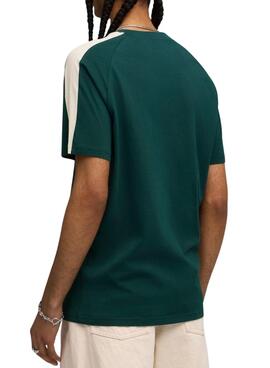 T-shirt Puma T7 verte pour homme.