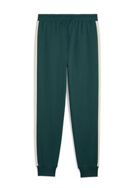 Pantalon de sport Puma T7 Always On vert pour homme.
