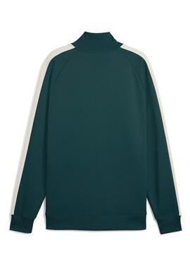 Veste de sport Puma T7 Always On verte pour homme