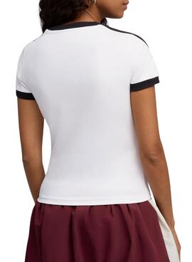 T-shirt Puma T7 slim blanc pour femme