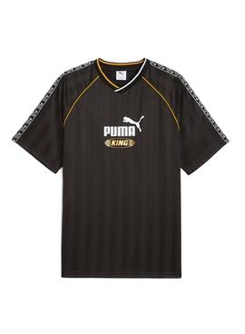 T-shirt Puma King Football noir pour femme