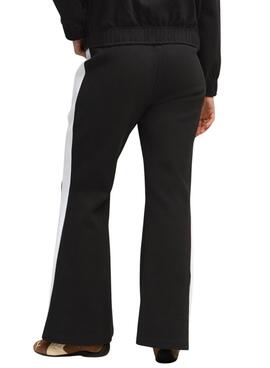 Pantalon de sport Puma T7 évasé noir pour femme